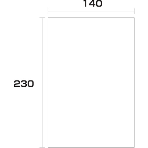 グリーンクロス 【別途送料】 【個人宅不可】 グリーンクロス ポリエチレン袋 厚み0.06 1000枚 140幅x長さ230mm 6300004988 [1560-6244472]