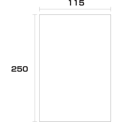 グリーンクロス 【別途送料】 【個人宅不可】 グリーンクロス ポリエチレン袋 厚み0.08 1000枚 115幅x長さ250mm 6300005007 [1560-6244663]