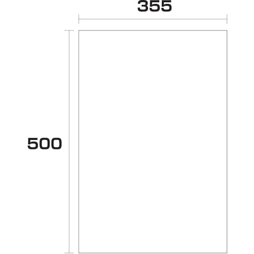 グリーンクロス 【別途送料】 【個人宅不可】 グリーンクロス ポリエチレン袋 厚み0.02 1000枚 355幅x長さ500mm 6300004867 [1560-6243260]