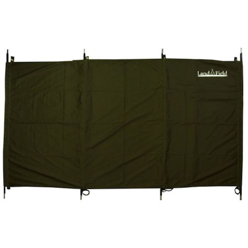 グリーンクロス 【別途送料】 【個人宅不可】 ウインドスクリーン 風よけ 大型220cm 折り畳める ペグ付 難燃素材 目隠し 6300051817 [1560-7415638]