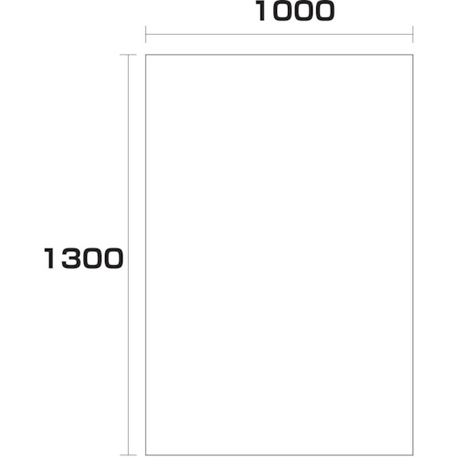グリーンクロス 【別途送料】 【個人宅不可】 グリーンクロス ポリエチレン袋 厚み0.1 50枚 1000幅x長さ1300mm 6300005048 [1560-6245073]