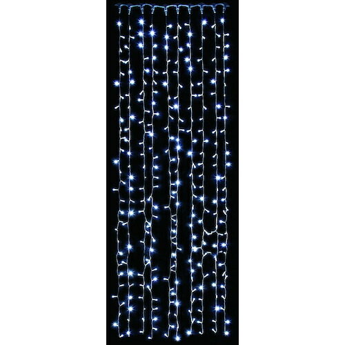 グリーンクロス 【別途送料】 【個人宅不可】 LEDカーテンライト2C 300球 ホワイト 6300045128 [1560-3462804]