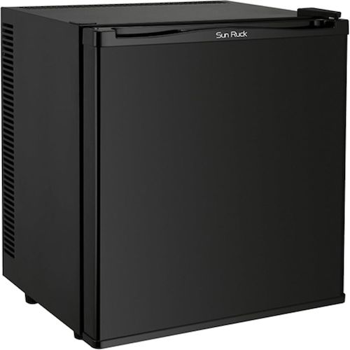 グリーンクロス 【別途送料】 【個人宅不可】 ミニ冷蔵庫 20L ペルチェ式 無音 3段階温度調節 仕切り棚の調節可 ブラック 6300051860 [1560-7416932]