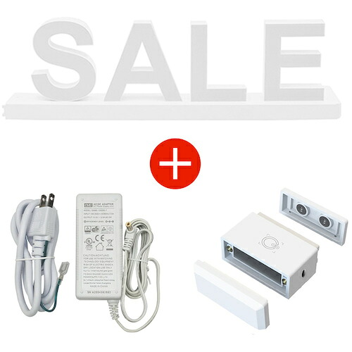 グリーンクロス 【別途送料】 【個人宅不可】 LED電飾サイン abcMIX マグネット連結タイプ 文字セット 「SALE」 6300051920 [1560-2033296]