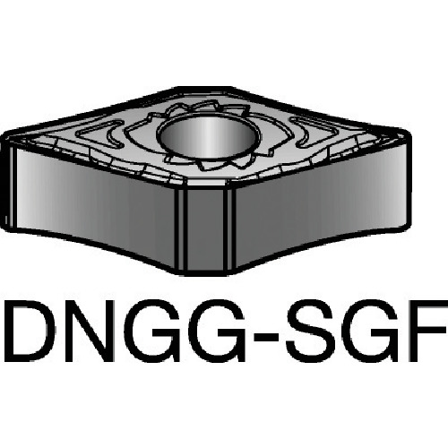 サンドビック 【10個販売】SANDVIK T-Max P 旋削用ネガチップ（110） S05F DNGG 15 06 04-SGF [1572-00034311]