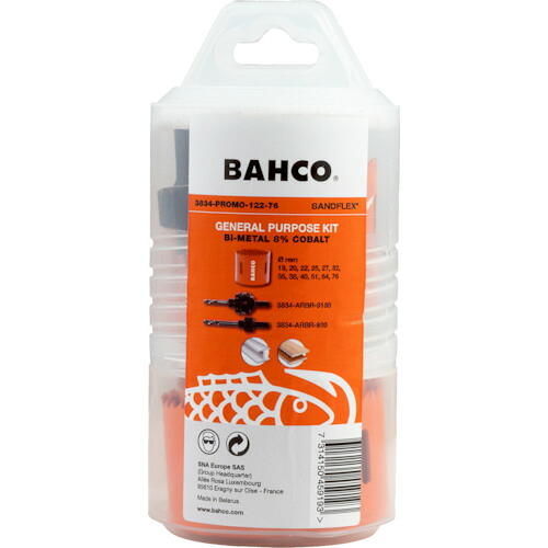 スナップオン・ツールズ BAHCO バイメタルホールソーセット 3834-PROMO-122-76 [1583-0459193]