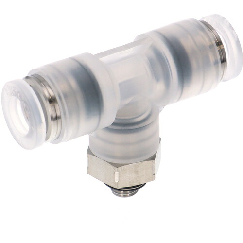 日本ピスコ 【10個販売】PISCO チューブフィッティングPP/耐腐蝕性SUS303相当継手 SPPB6-M5SP [1651-00004192]｜ＤＡＩＳＨＩＮ工具箱　店