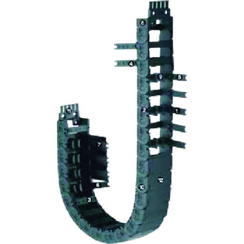 イグス 【別途送料】 【個人宅不可】 igus エナジーチェーン ケーブル保護管 40リンク 1400.080.180.0-40L [1668-00049219]