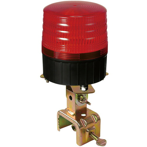 ユニット 回転灯クランプ金具セット（赤） 387-158 [171-568178]｜ＤＡＩＳＨＩＮ工具箱　店