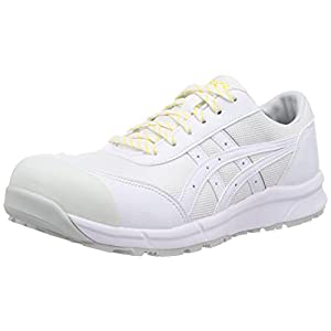 アシックス asics ASICS 静電気帯電防止靴 ウィンジョブCP21E ホワイト×ホワイト 25.0cm 1273A038.101-25.0 [172-516406]