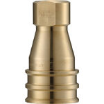 長堀工業 ナック NAC クイックカップリング S・P型 真鍮製 CSP12S2 [173-323593]
