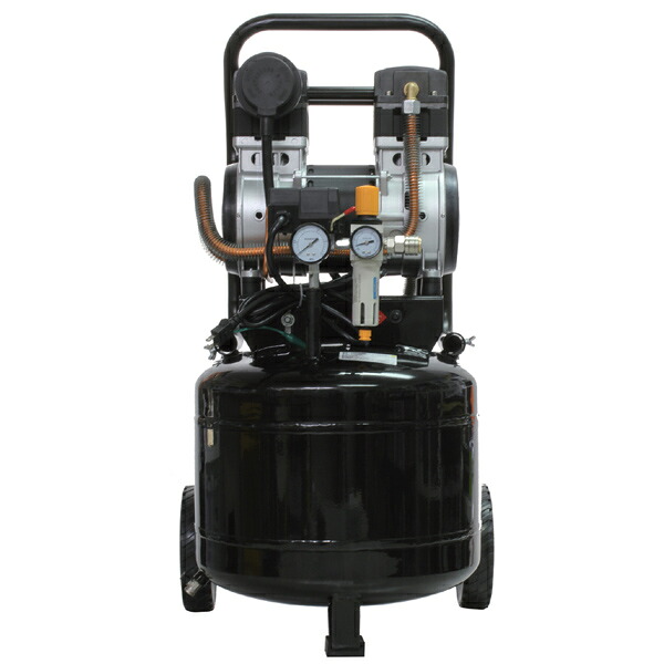 ムサシ MTO 静音オイルレスコンプレッサー　38L　縦型 DZW038TBKZM [1795-5962623] 61,364円