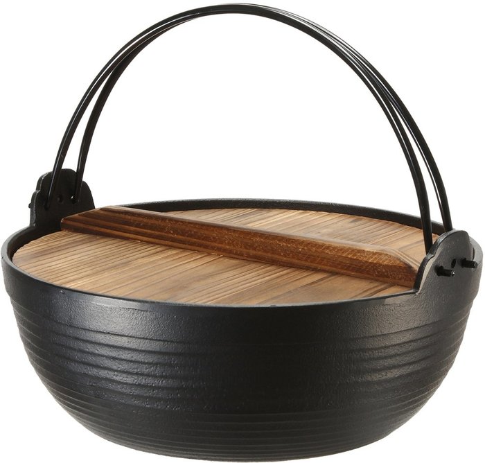 池永鉄工 南部鉄 割烹丸鍋 30cm - [1800-8112161]