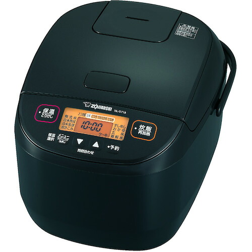 象印マホービン ZOJIRUSHI マイコン炊飯ジャー 1升 ブラック NL-DT18-BA [1923-5222657]