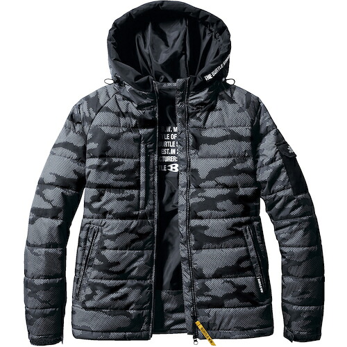 バートル BURTLE 防寒フーディジャケット 5030-64-L アーバンブラック 5030-64-L [1938-1946382]