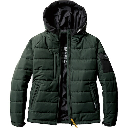 バートル BURTLE 防寒フーディジャケット 5030-61-XXL アーミカーキ 5030-61-XXL [1938-1946467]