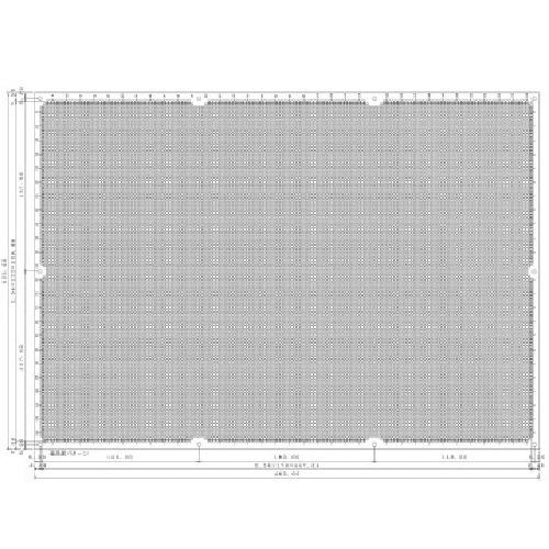 サンハヤト ユニバーサル基板 325×460mm 穴径0.9 ICB1000G [202-080014]