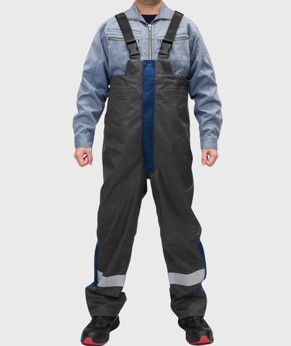 コヤナギ 【別途送料】 HW-01GW-01専用サロペット チャコール L 雨具 カッパ 防水 PW-01 [2046-1034763]