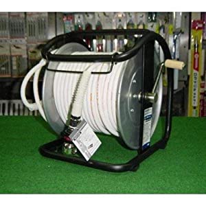 フジマック FMC マッハ 高圧用C型ドラム スムージーホース スウィングカプラ付 （内径6mm×30m） WHDAL-630C [205-603320]