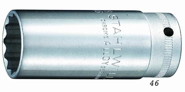 スタビレー STAHLWILLEI 3/8SQディ-プソケット 12角 46A-3/8 [208-004317]