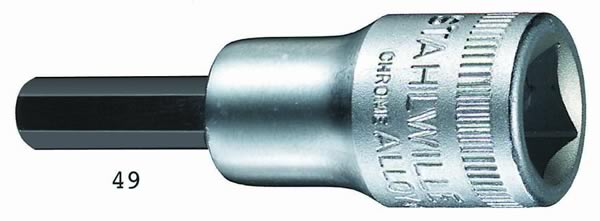 スタビレー STAHLWILLEI 3/8SQインヘックスソケット 49A-1/4 [208-004515]