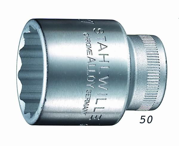 スタビレー STAHLWILLEI 1/2SQソケット 12角 50-34 [208-005413]