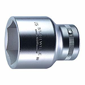 スタビレー STAHLWILLEI 【別途送料】 【個人宅不可】 （1SQ）ソケット （6角） （06010080） 60-80 [208-009992]｜ＤＡＩＳＨＩＮ工具箱　店
