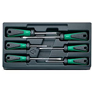 スタビレー STAHLWILLEI ドライバーセット 6PC （3K-DRALL）（9610） 4891 [208-123391]｜ＤＡＩＳＨＩＮ工具箱　店