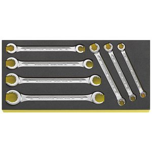 スタビレー STAHLWILLEI 【別途送料】 【個人宅不可】 スパナセット（96838758） TCS 24/7.8X10-19X22 MM [208-163649]