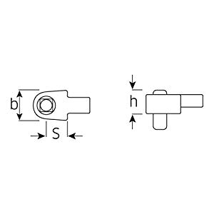 スタビレー STAHLWILLEI 校正専用トルクレンチ差替ヘッド（58243020） 734K/20 [208-192298]｜ＤＡＩＳＨＩＮ工具箱　店