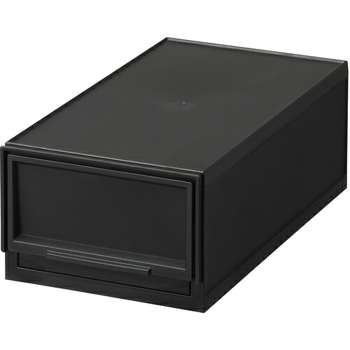 SANKA 【個人宅不可】 【10個販売】ナチュラ モジュールケースSS ブラック D2SC-SSBK [2099-7229360]