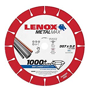 【マラソン期間エントリーでポイント5倍】【キャンセル不可】レノックス LENOX メタルマックス 305X25.4X3.2 No.1985497 [214-023499]｜ＤＡＩＳＨＩＮ工具箱　店