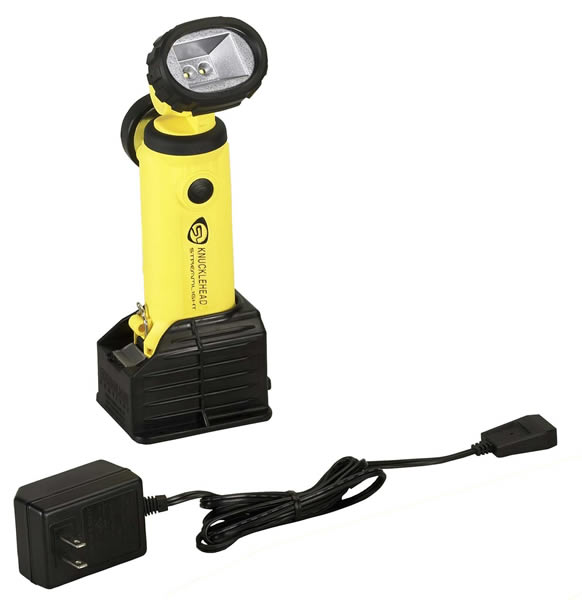 ストリームライト STREAMLIGHT ナックルヘッド 標準セットAC/DCイエロー #90630 [217-906303]