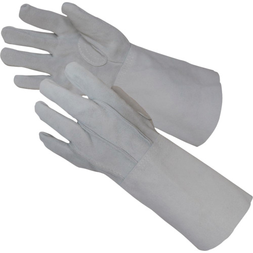 富士手袋工業 【別途送料】 【個人宅不可】 【10双販売】溶接用床革手袋5本指 1双袋入 3014 [2179-4301404]