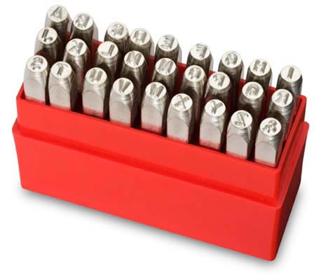 エドワードプロイヤー PRYOR PI27080英字 刻印 8.0mm　[A&minus;Zと＆.]27本 PL80 [232-026350]｜ＤＡＩＳＨＩＮ工具箱　店