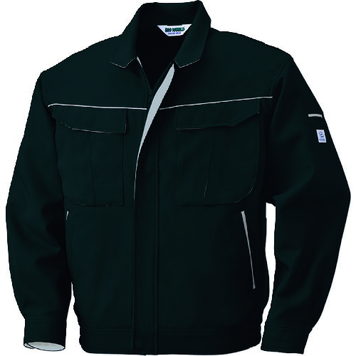 ビッグボーン bigborn ナガソデジャケット ブラック&times;シルバーグレー3Lサイズ 2627-76-3L [2371-9078877]｜ＤＡＩＳＨＩＮ工具箱　店