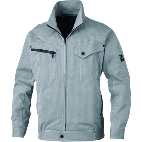 ビッグボーン bigborn 空調風神服 長袖ジャケットグレー6Lサイズ BK6067S-62-6L [2371-9390689]