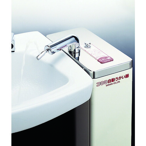 サラヤ 【別途送料】 【個人宅不可】 コロロ自動うがい器CO-SR水協型 幅170×奥行320×高さ789～854mm 11154 [244-111549]