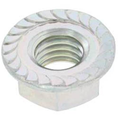 サンコーインダストリー SUNCO クロメート フランジナット（S付き 左ネジ M8（12X17 （500本入） N0-00-0358-0080-0000-02 [2520-00147407]