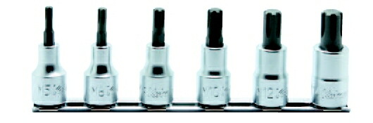 コーケン Ko-Ken 1/2（12.7mm）CVビットソケットレールセット 6ヶ組 RS4027/6-L60 [255-219179] 11,193円