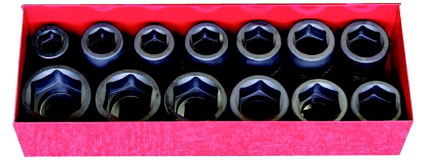 コーケン Ko-Ken 3/4（19mm）インパクト6角ソケットセット 13ヶ組 16201M-01 [255-219247]