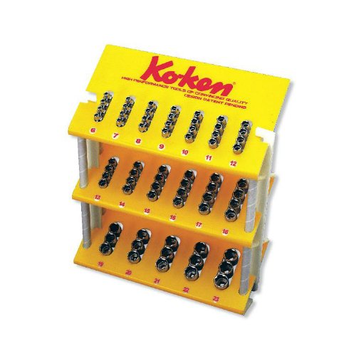 コーケン Ko-Ken 3/8（9.5mm）ソケットディププレイスタンドセット 67ヶ組 3240M-00 [255-234639] 23,553円
