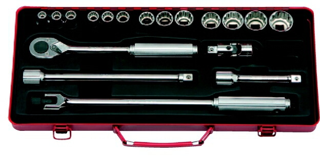 コーケン Ko-Ken 1/2（12.7mm）ソケットセット 18ヶ組 4261M [255-239030]