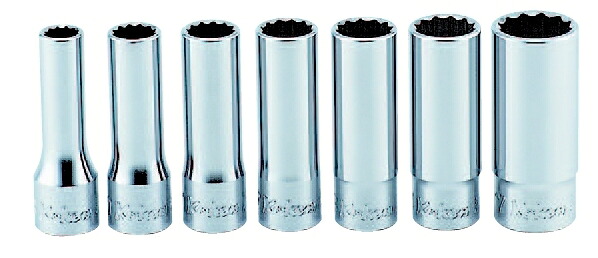 コーケン Ko-Ken 3/8（9.5mm）ソケットセット 7ヶ組 3215M [255-213849]｜ＤＡＩＳＨＩＮ工具箱　店
