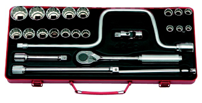 コーケン Ko-Ken 1/2（12.7mm）ソケットセット 24ヶ組 4248M [255-215201]