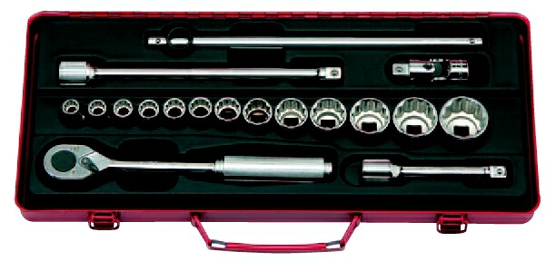 コーケン Ko-Ken 1/2（12.7mm）ソケットセット 18ヶ組 4250M [255-215270]