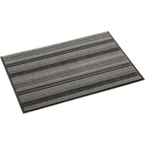 テラモト 【個人宅不可】 【10個販売】屋内マット アーバンライン グレー 600×900mm MR-054-040-5 [261-107653]