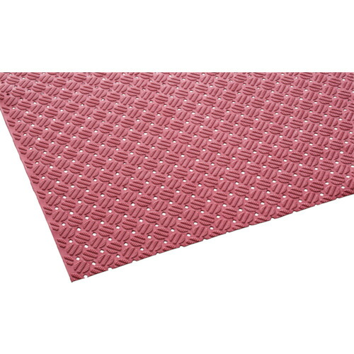 テラモト 【別途送料】 【個人宅不可】 ダイヤマットAL 赤 92cm×10m MR-143-301-2 [261-113227]