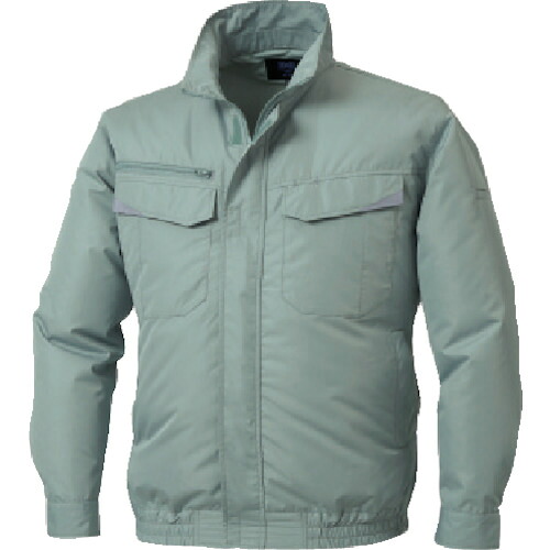 空調服 空調服 長袖ブルゾン モスグリーン 3L KU92350G40S5 [2616-8527821]