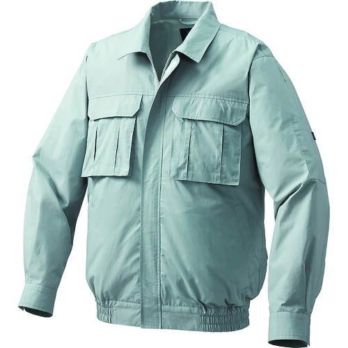 空調服 空調服 綿薄手脇下マチ付き空調服［［R下］］ ウェアのみ モスグリーン M KU91900C07S2 [2616-6340722]